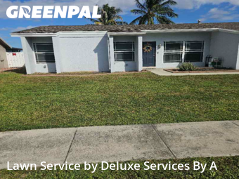 Lawn Mowin Sunrise,33323,Lawn Cutting by Deluxe Services By A, work completed in Dec , 2025