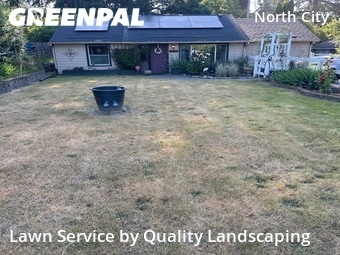 Lawn mowed in Shoreline, 98155