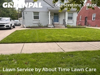 Lawn mowed in Detroit, 48224