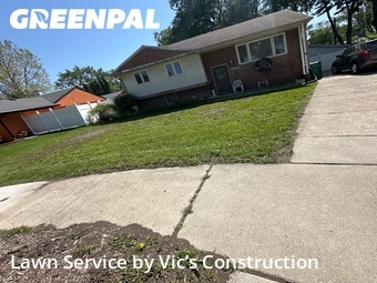 Lawn Cutin Joliet,60435,Lawn Cut by Vic’s Construction , work completed in Jun , 2026