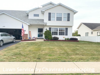 Yard Cuttingin Joliet,60435,Lawn Mowing by Chaviras Landscaping, work completed in Nov , 2025