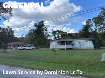 Lawn Servicein Conroe,77302,Yard Cutting by Dominion Lc Tx, work completed in Dec , 2025