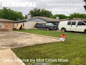 Lawn Mowing Service nearby Arlington, TX, 