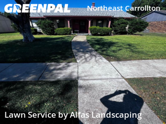 Lawn Services in Carrollton, 75007, Lawn Care by Alfas Landscaping, work completed in Oct , 2025