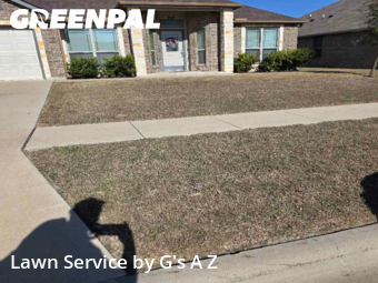 Lawn mowed in Killeen, 76542