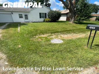 Yard Mowing in East Moline, 61244, Grass Care by Rise Lawn Service, work completed in Nov , 2025