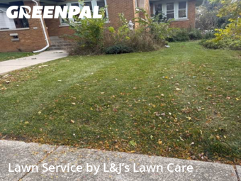 Front Yard Mowing in Shorewood, 53211, Weed Trimming by L&J’s Lawn Care , work completed in Nov , 2025