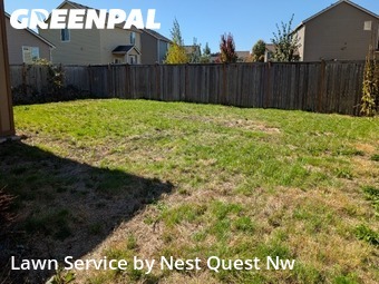 Backyard Mowing in Vancouver, 98682, Grass Care by Nest Quest Nw, work completed in Nov , 2025