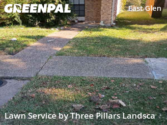 Grass Cutin Mesquite,75149,Lawn Care by Three Pillars Landsca, work completed in Dec , 2025