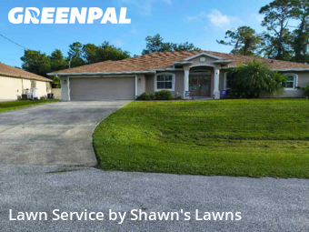 Grass Cutting in North Port, 34288, Lawn Mowing by Shawn's Lawns, work completed in Oct , 2025