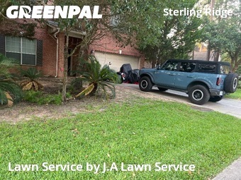 Lawn Maintenancein The Woodlands,77382,Lawn Service by J.A Lawn Service, work completed in Dec , 2025