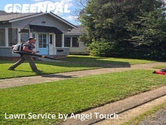 Yard Cuttingin Lafayette,70501,Lawn Service by Angel Touch , work completed in Dec , 2025