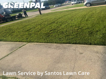 Grass Cuttingin Haltom City,76117,Lawn Care Service by Santos Lawn Care , work completed in Jan , 2026