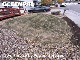 Weed Trimming in Arvada, 80003, Front Yard Mowing by Powers Services, work completed in Nov , 2025