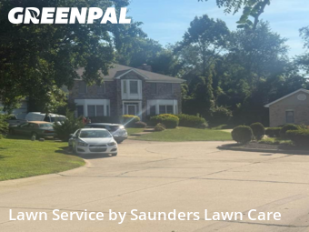Yard Mowingin Ferguson,63135,Grass Cutting by Saunders Lawn Care, work completed in Nov , 2025