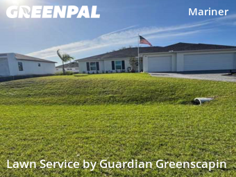 Backyard Mowing in Cape Coral, 33993, Lawn Management by Guardian Greenscaping, work completed in Dec , 2025