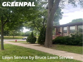 Lawn Mowing Servicein Oak Park,60302,Lawn Service by Bruce Lawn Service, work completed in Nov , 2025