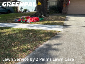 Lawn Servicein Winter Springs,32708,Lawn Care by 2 Palms Lawn Care, work completed in Dec , 2025