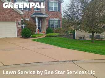 Lawn Maintenancein Ballwin,63021,Yard Cutting by Bee Star Services Llc, work completed in Dec , 2025