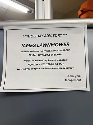 James Lawnmower Sales & Service Photo 2