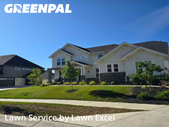 Grass Care in Zionsville, 46077, Lawn Cutting by Lawn Excel, work completed in Oct , 2025