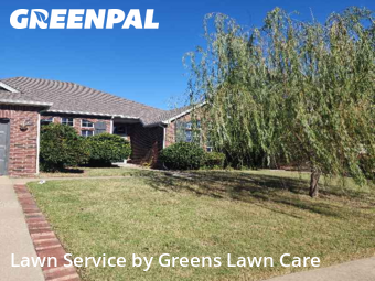 Garden Trimming in Broken Arrow, 74012, Weekly Mowing by Greens Lawn Care, work completed in Nov , 2025