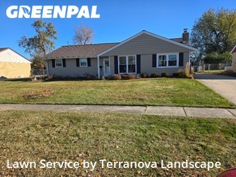 Front Yard Mowing in Woodridge, 60517, Front Yard Mowing by Terranova Landscape, work completed in Nov , 2025