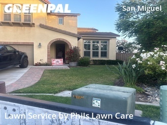 Lawn mowing work completed in Chula Vista, CA