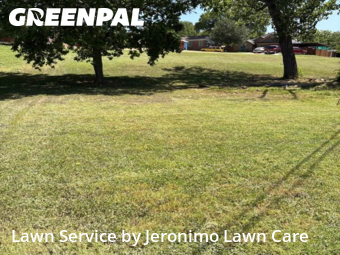 Lawn Mowingin Haltom City,76117,Yard Cutting by Jeronimo Lawn Care , work completed in Dec , 2025