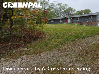 Lawn Mowing in Richfield, 44286, Property Maintenance by A. Criss Landscaping, work completed in Nov , 2025