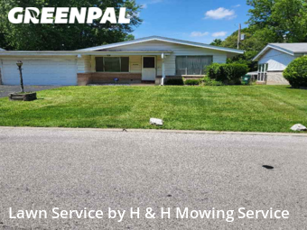 Lawn Mowingin St Louis,63136,Yard Mowing by H & H Mowing Service, work completed in Dec , 2025