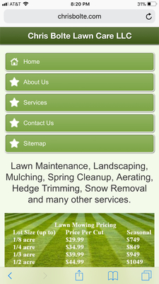 Chris Bolte Lawn Care headshot