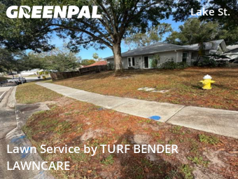 Yard Cuttingin Palm Harbor,34684,Grass Cutting by TURF BENDER LAWNCARE, work completed in Feb , 2026
