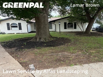 Lawn Servicein Irving,75060,Lawn Maintenance by Alfas Landscaping, work completed in Jun , 2026