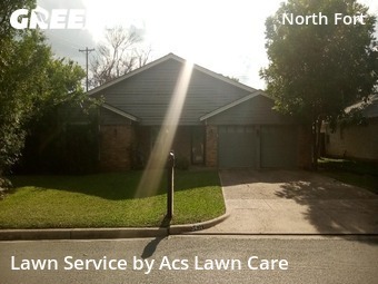Lawn Mowing Servicein North Richland Hills,76180,Lawn Cutting by Acs Lawn Care, work completed in Jun , 2026