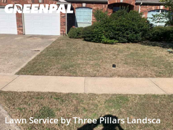 Yard Grooming in Forney, 75126, Lawn Work by Three Pillars Landsca, work completed in Nov , 2025