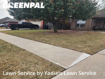 Grass Cuttingin Moore,73160,Yard Cutting by Yadiels Lawn Service, work completed in Dec , 2025
