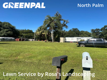 Grass Care in Jupiter, 33458, Weekly Mowing by Rosa's Landscaping , work completed in Dec , 2025