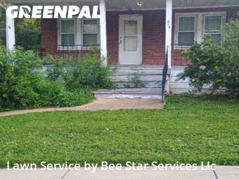 Yard Cuttingin Ferguson,63135,Lawn Cut by Bee Star Services Llc, work completed in Nov , 2025