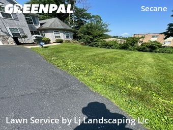 Completed mowing work