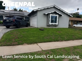 Lawn mowing work completed in Lemon Grove, CA