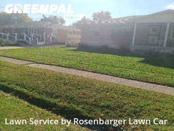 Lawn Cutin Louisville,40258,Grass Cut by Rosenbarger Lawn Car, work completed in Nov , 2025