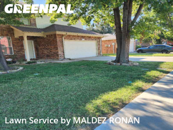 Yard Cuttingin Lewisville,75067,Grass Cutting by MALDEZ RONAN, work completed in Nov , 2025