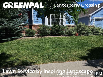 Lawn Carein Parker,80138,Lawn Care Service by Inspiring Landscape, work completed in Nov , 2025