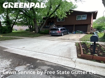 Lawn Mowingin Lawrence,66049,Lawn Mow by Free State Gutter Llc, work completed in Jun , 2026