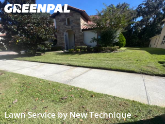 Lawn Mowing Servicein Winter Springs,32708,Lawn Care by New Technique, work completed in Dec , 2025