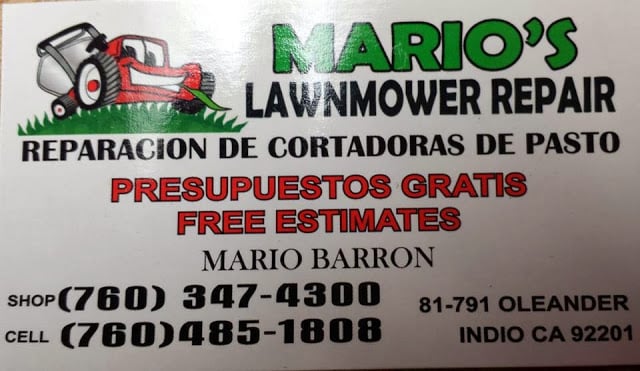 Mario's Lawn Mower Service and Repair