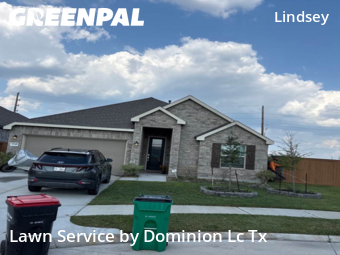 Yard Mowingin Humble,77346,Grass Cut by Dominion Lc Tx, work completed in Dec , 2025