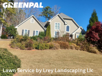 Lawn Carein Alpharetta,30022,Lawn Cutting by Lrey Landscaping Llc, work completed in Dec , 2025