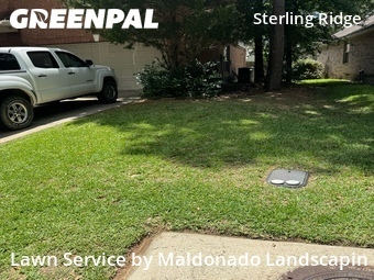 Grass Cuttingin The Woodlands,77382,Lawn Mowing Service by Maldonado Landscapin, work completed in Jun , 2026